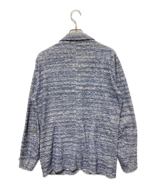 EPOCA（エポカ）EPOCA (エポカ) prima ストレッチパイルジャケット ブルー サイズ:48の古着・服飾アイテム