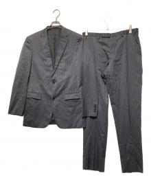 BURBERRY BLACK LABEL（バーバリーブラックレーベル）の古着「ストライプ柄 セットアップ」｜グレー