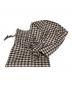 中古・古着 Aquascutum (アクアスキュータム) トレンチレインコート/チェックコート ベージュ×ブラウン サイズ:ML：8000円