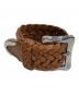 J&M DAVIDSON（ジェイ＆エム デヴィッドソン）の古着「PLAITED ENVELOPE BRACELET」｜ブラウン