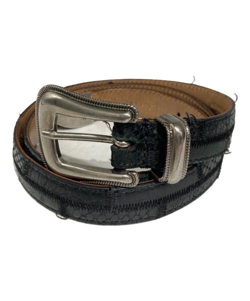 SUPREME（シュプリーム）Supreme (シュプリーム) 21SS Patchwork Ranger Belt ブラックの古着・服飾アイテム