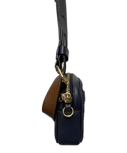 COACH（コーチ）COACH (コーチ) シグネチャー2way ポーチ ネイビーの古着・服飾アイテム