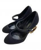 DOLCE & GABBANAドルチェ＆ガッバーナ）の古着「ヒールパンプス」｜ブラック