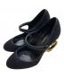 DOLCE & GABBANA（ドルチェ＆ガッバーナ）の古着「ヒールパンプス」｜ブラック