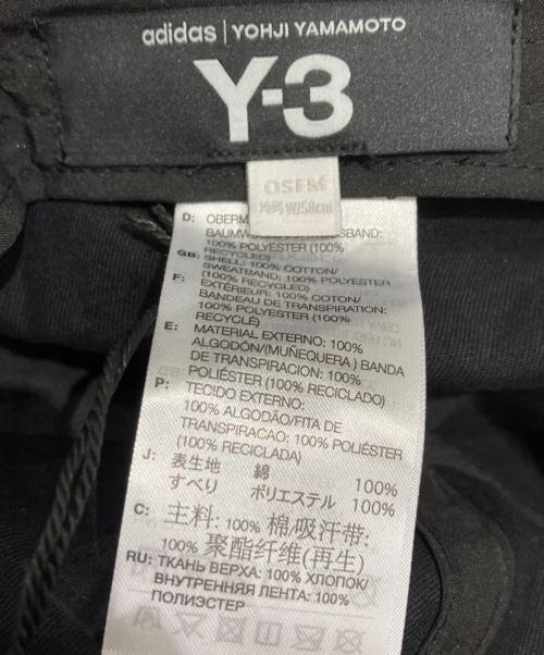 Y-3（ワイスリー）Y-3 (ワイスリー) ベースボールキャップ ブラックの古着・服飾アイテム