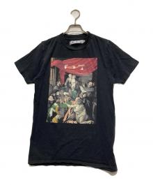 OFFWHITE（オフホワイト）の古着「Caravaggio プリントT」｜ブラック