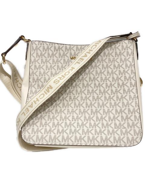 MICHAEL KORS（マイケルコース）MICHAEL KORS (マイケルコース) ジェット セット トラベル シグネチャー スモール ベージュの古着・服飾アイテム