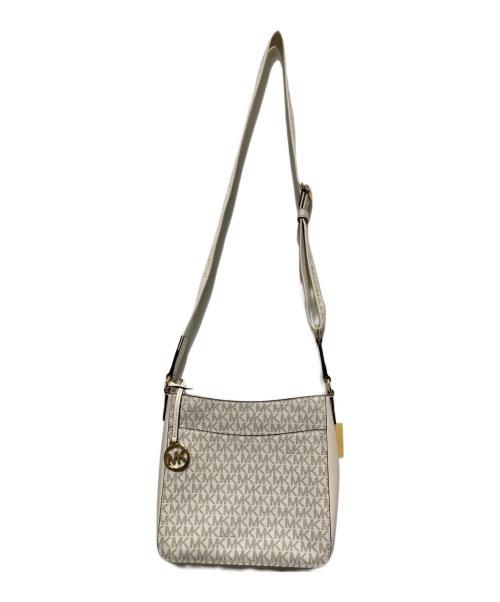 MICHAEL KORS（マイケルコース）MICHAEL KORS (マイケルコース) ジェット セット トラベル シグネチャー スモール ベージュの古着・服飾アイテム