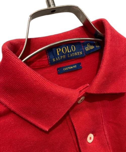 POLO RALPH LAUREN（ポロ・ラルフローレン）POLO RALPH LAUREN (ポロ・ラルフローレン) ビッグポニーポロシャツ レッド サイズ:XSの古着・服飾アイテム