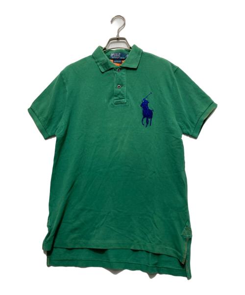 POLO RALPH LAUREN（ポロ・ラルフローレン）POLO RALPH LAUREN (ポロ・ラルフローレン) ビッグポニーポロシャツ グリーン サイズ:Sの古着・服飾アイテム