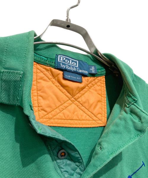 POLO RALPH LAUREN（ポロ・ラルフローレン）POLO RALPH LAUREN (ポロ・ラルフローレン) ビッグポニーポロシャツ グリーン サイズ:Sの古着・服飾アイテム