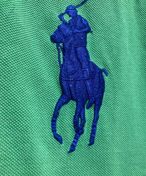 POLO RALPH LAUREN（ポロ・ラルフローレン）POLO RALPH LAUREN (ポロ・ラルフローレン) ビッグポニーポロシャツ グリーン サイズ:Sの古着・服飾アイテム