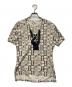 Vivienne Westwood man（ヴィヴィアン ウェストウッド マン）の古着「総柄Tシャツ」｜ベージュ×ブラック