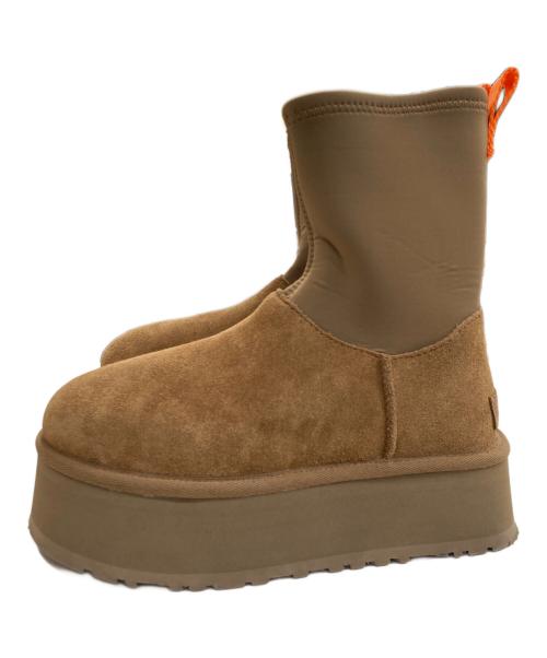 UGG（アグ）UGG (アグ) CLASSIC DIPPER ブラウン サイズ:22の古着・服飾アイテム