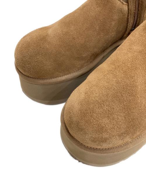 UGG（アグ）UGG (アグ) CLASSIC DIPPER ブラウン サイズ:22の古着・服飾アイテム
