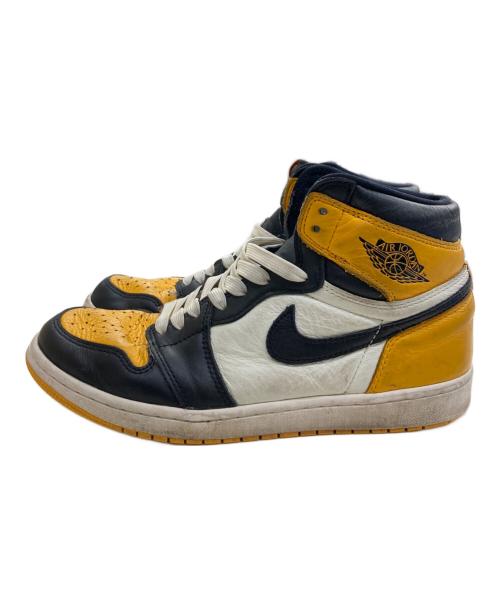 NIKE（ナイキ）NIKE (ナイキ) AIR JORDAN 1 TAXI イエロー サイズ:26.5の古着・服飾アイテム