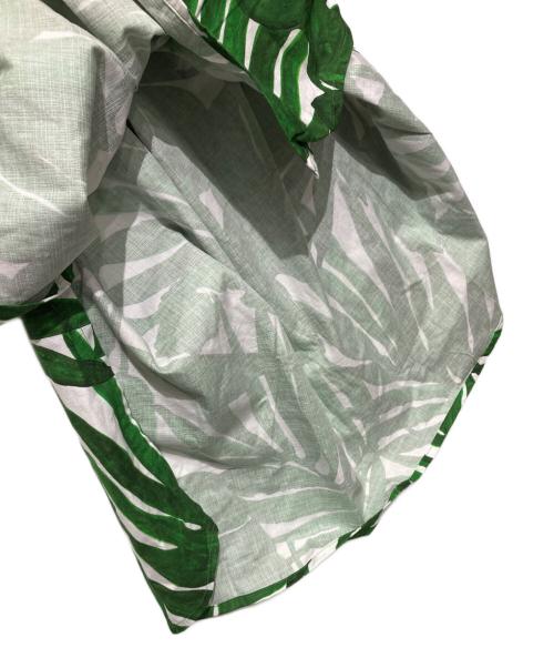 HAVERSACK（ハバーサック）HAVERSACK (ハバーサック) Big leaf print Dress グリーン サイズ:1の古着・服飾アイテム