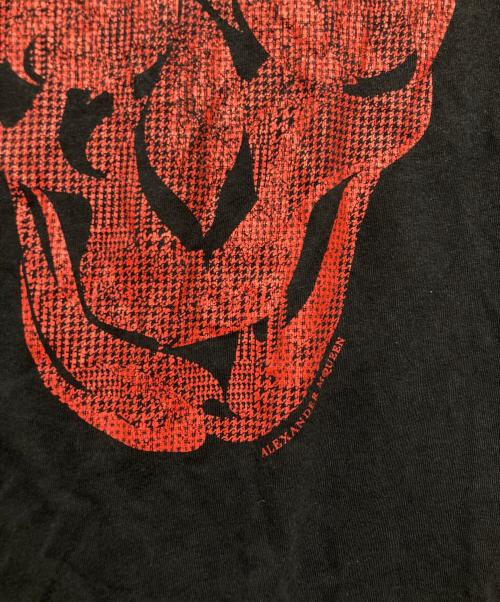 ALEXANDER McQUEEN（アレキサンダーマックイーン）ALEXANDER McQUEEN (アレキサンダーマックイーン) 半袖カットソー ブラック サイズ:Sの古着・服飾アイテム