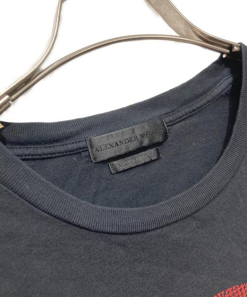 ALEXANDER McQUEEN（アレキサンダーマックイーン）ALEXANDER McQUEEN (アレキサンダーマックイーン) 半袖カットソー ブラック サイズ:Sの古着・服飾アイテム