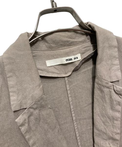 evam eva（エヴァムエヴァ）evam eva (エヴァムエヴァ) コットン和紙コート ベージュ サイズ:1の古着・服飾アイテム