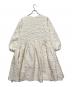 trefle (トレフル) フラワーエンボスワンピース ホワイト サイズ:FREE：5000円