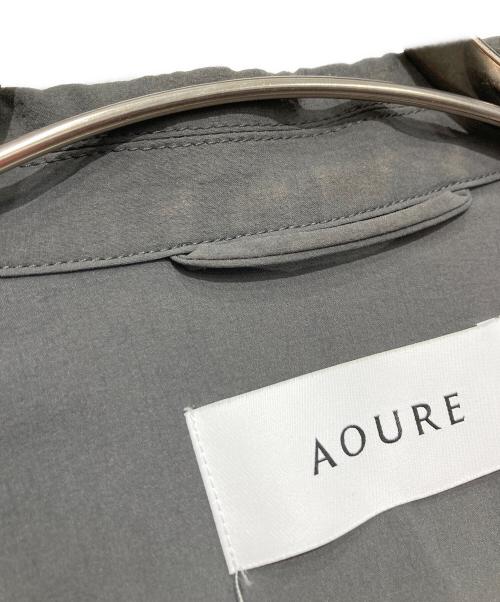 AOURE（アウール）AOURE (アウール) テーラードジャケット グレー サイズ:Mの古着・服飾アイテム