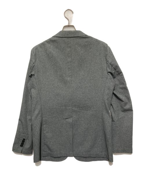 AOURE（アウール）AOURE (アウール) ドットエアープレーンテーラードジャケット グレー サイズ:Mの古着・服飾アイテム