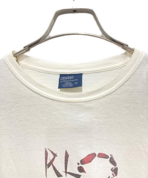 POLO RALPH LAUREN（ポロ・ラルフローレン）POLO RALPH LAUREN (ポロ・ラルフローレン) 半袖カットソー ホワイト サイズ:Mの古着・服飾アイテム