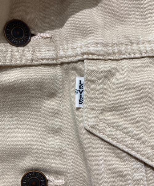 LEVI'S（リーバイス）LEVI'S (リーバイス) 70504 デニムジャケット ベージュ サイズ:Mの古着・服飾アイテム