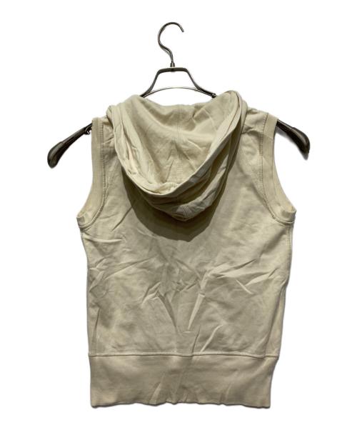 GUCCI（グッチ）GUCCI (グッチ) Gロゴ刺繍パーカー ベージュ サイズ:Mの古着・服飾アイテム