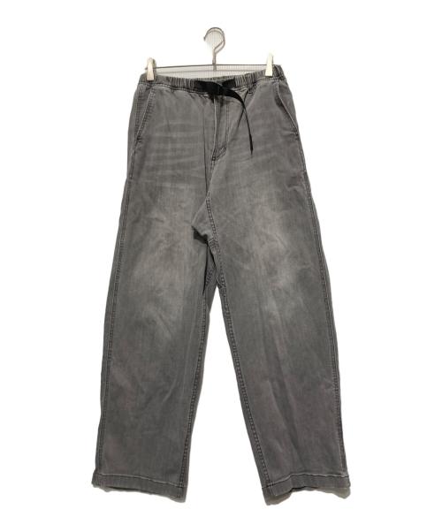 GRAMICCI（グラミチ）GRAMICCI (グラミチ) DENIM WIDE PANTS/デニム ワイド パンツ グレー サイズ:Sの古着・服飾アイテム