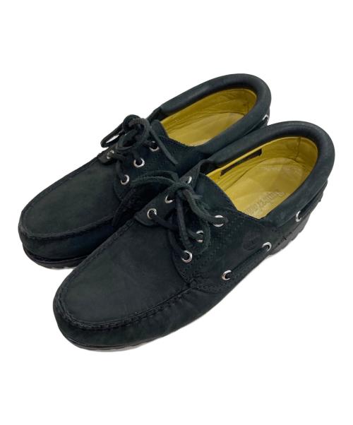 Timberland（ティンバーランド）Timberland (ティンバーランド) 3-EYELET CLASSIC RUGSOLE ブラック サイズ:25cmの古着・服飾アイテム