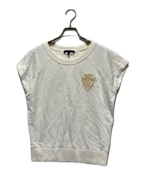 GUCCI（グッチ）GUCCI (グッチ) ノースリーブカットソー ホワイト サイズ:Sの古着・服飾アイテム