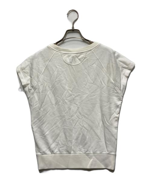 GUCCI（グッチ）GUCCI (グッチ) ノースリーブカットソー ホワイト サイズ:Sの古着・服飾アイテム
