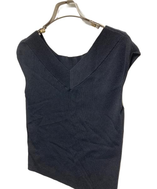 Loulou Willoughby（ルルウィルビー）Loulou Willoughby (ルルウィルビー) 2WAYコンパクトプルオーバー ブラック サイズ:2の古着・服飾アイテム