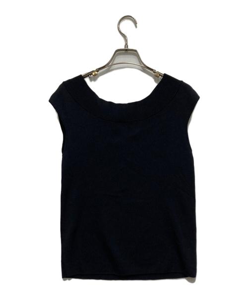 Loulou Willoughby（ルルウィルビー）Loulou Willoughby (ルルウィルビー) 2WAYコンパクトプルオーバー ブラック サイズ:2の古着・服飾アイテム