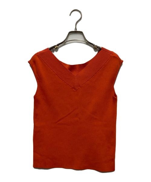 Loulou Willoughby（ルルウィルビー）Loulou Willoughby (ルルウィルビー) ニット オレンジ サイズ:2の古着・服飾アイテム
