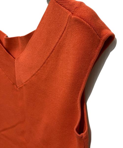 Loulou Willoughby（ルルウィルビー）Loulou Willoughby (ルルウィルビー) ニット オレンジ サイズ:2の古着・服飾アイテム
