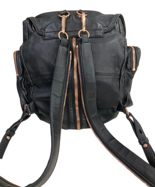 ALEXANDER WANG（アレキサンダー・ワン）ALEXANDER WANG (アレキサンダー・ワン) MINI MARTI レザーリュック ブラックの古着・服飾アイテム