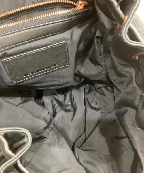 ALEXANDER WANG（アレキサンダー・ワン）ALEXANDER WANG (アレキサンダー・ワン) MINI MARTI レザーリュック ブラックの古着・服飾アイテム