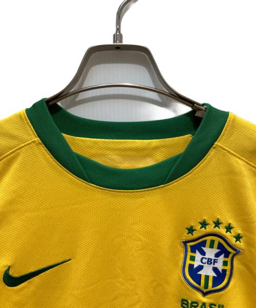 NIKE（ナイキ）NIKE (ナイキ) 2010 ホーム ブラジルユニフォーム イエロー サイズ:Sの古着・服飾アイテム