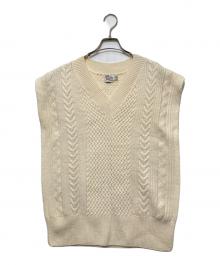 Traditional Weatherwear（トラディショナルウェザーウェア）の古着「FISHERMAN V NECK PULLOVER」｜ベージュ
