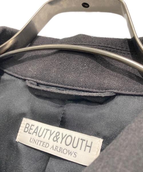 BEAUTY&YOUTH（ビューティーアンドユース）BEAUTY&YOUTH (ビューティーアンドユース) ブルクロス ワーク ジャケット グレー サイズ:Sの古着・服飾アイテム