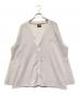 Needles（ニードルズ）の古着「V-Neck Cardigan-Raschel Lace」｜ベージュ