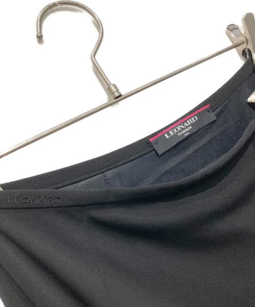 LEONARD FASHION（レオナールファッション）LEONARD FASHION (レオナールファッション) ロングスカート ブラック サイズ:64の古着・服飾アイテム