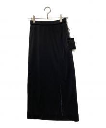 LEONARD FASHION（レオナールファッション）の古着「タイトロングスカート」｜ブラック