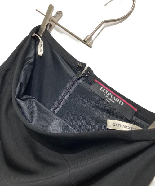 LEONARD FASHION（レオナールファッション）LEONARD FASHION (レオナールファッション) ロングスカート ブラック サイズ:64の古着・服飾アイテム