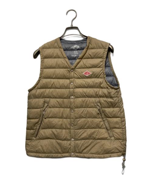 DANTON（ダントン）DANTON (ダントン) インナーダウンベスト ベージュ サイズ:36の古着・服飾アイテム