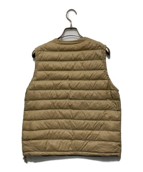 DANTON（ダントン）DANTON (ダントン) インナーダウンベスト ベージュ サイズ:36の古着・服飾アイテム