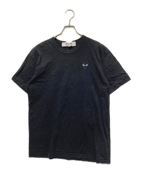 PLAY COMME des GARCONS（プレイコムデギャルソン）PLAY COMME des GARCONS (プレイコムデギャルソン) T-Shirt With Black Emblem ブラック サイズ:XLの古着・服飾アイテム
